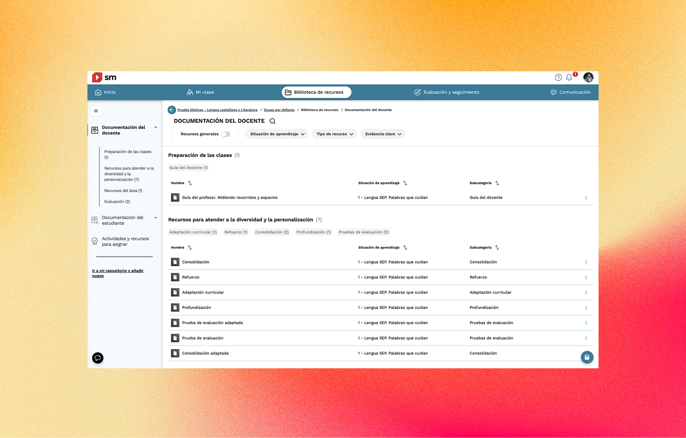 New library version in production